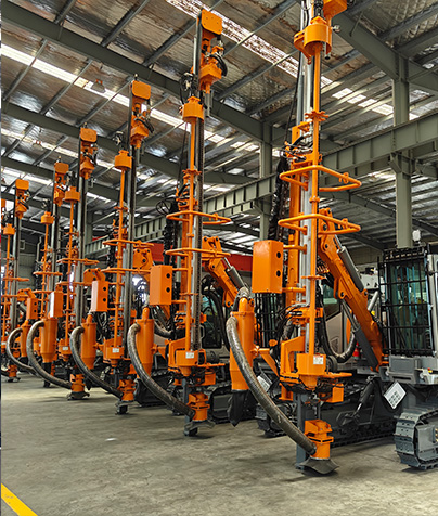 DTH Surface Drilling Rigs Exhibition Hall